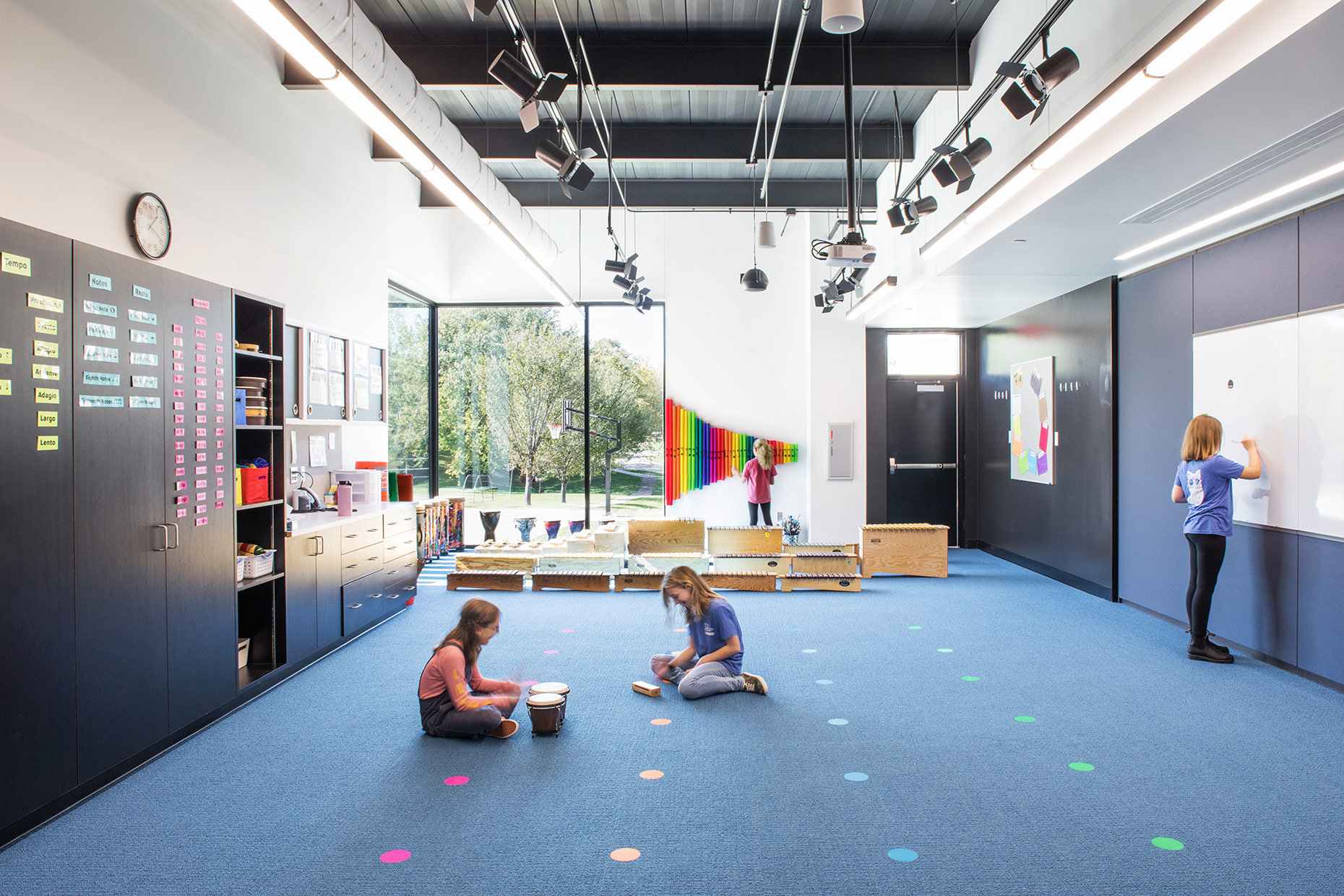 Dana Damewood Photography | Omaha Nebraska commercial interior photography LIBRARIES/EDUCATION APM Swanson