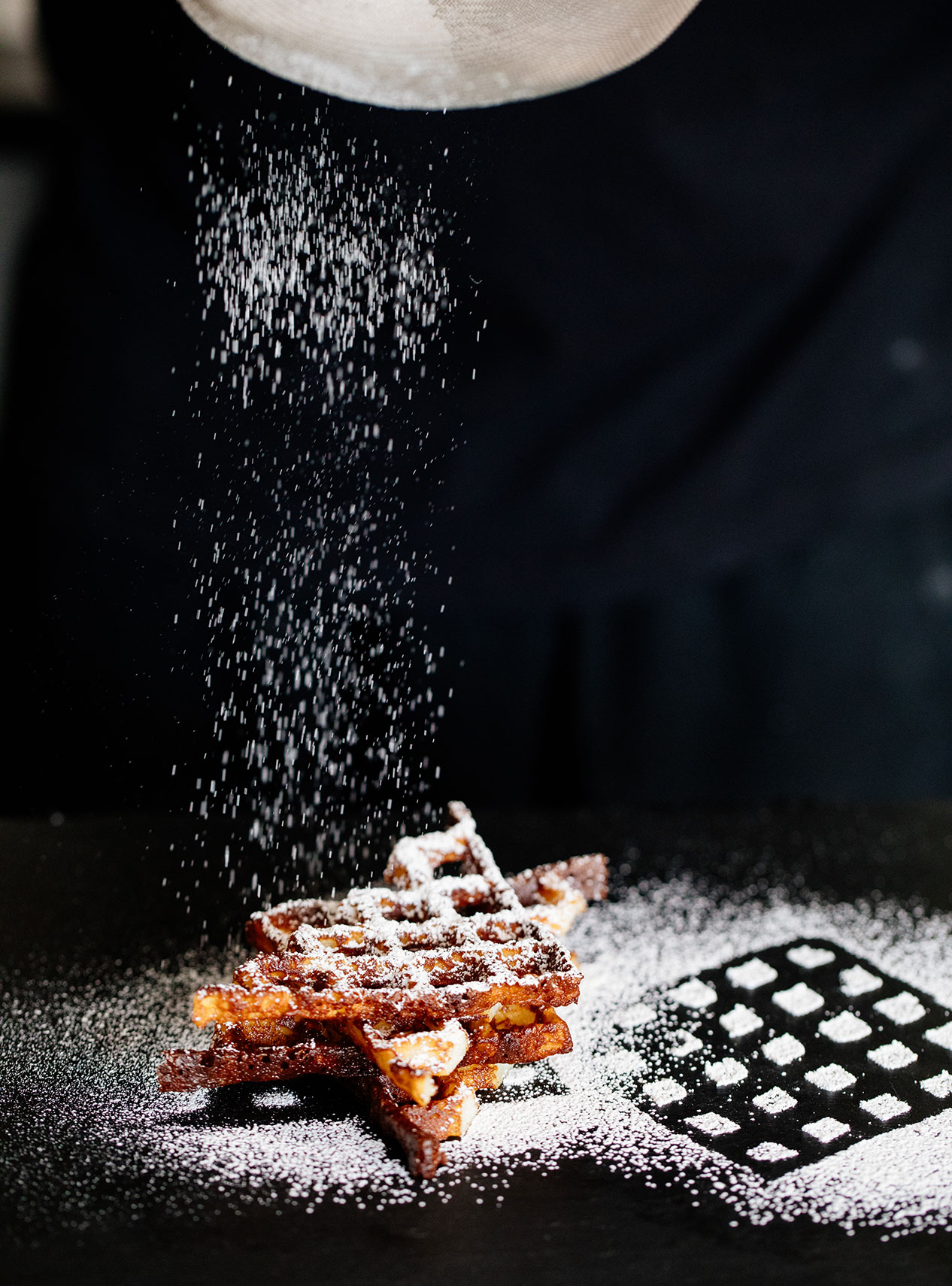 Dana Damewood Photography | Omaha Nebraska food photography waffle food